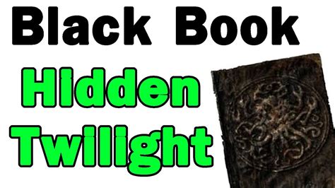 black book hidden twilight